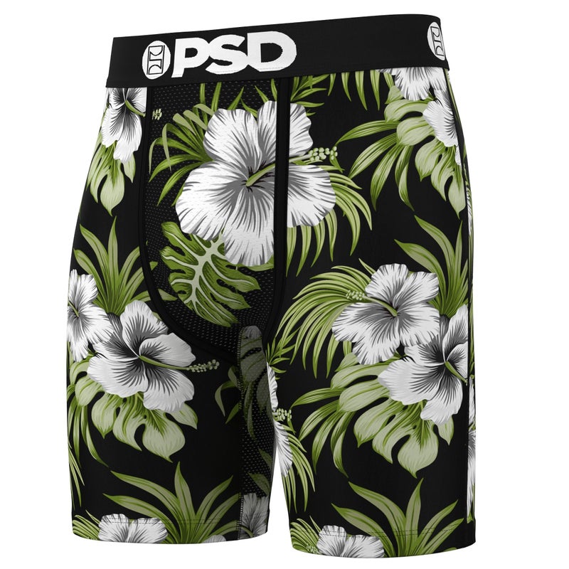 PSD Underwear Men's Tropic Escape Boxer Brief 3 Pack, Multi, M - Image 2
