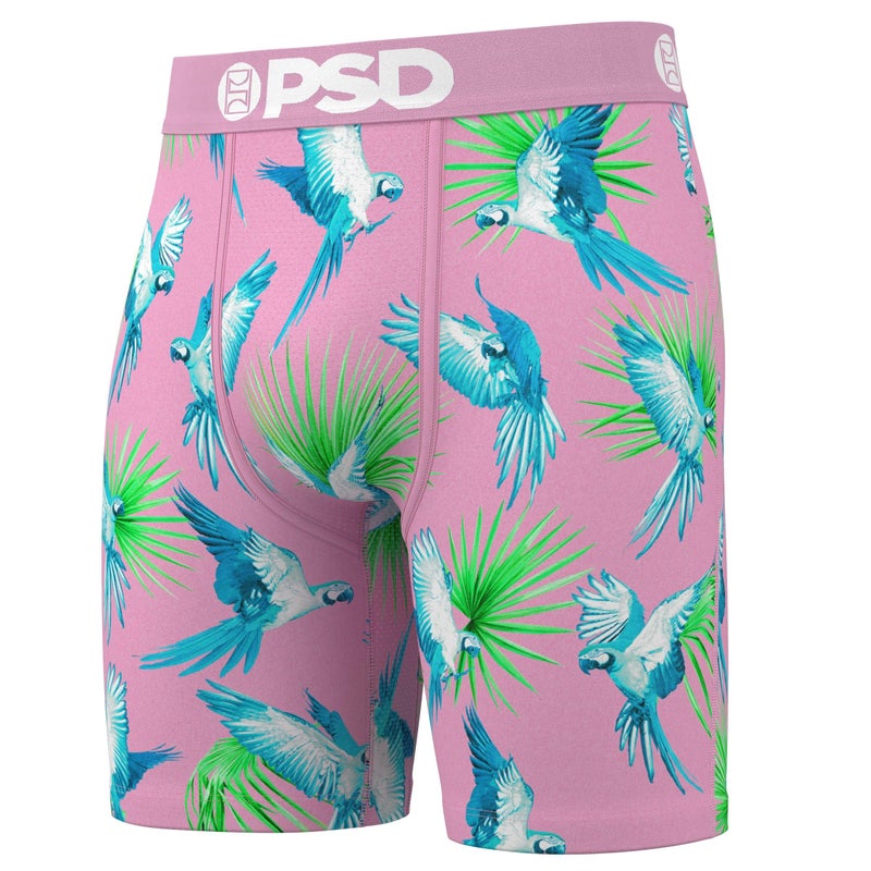 PSD Underwear Men's Tropic Escape Boxer Brief 3 Pack, Multi, M - Image 4