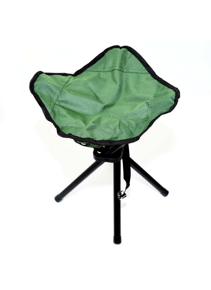 Generic AARSH Folding Fourpod Stool Portable Four Leg Fishing Stool for Outdoor Camping Multicolour1  - Image 4