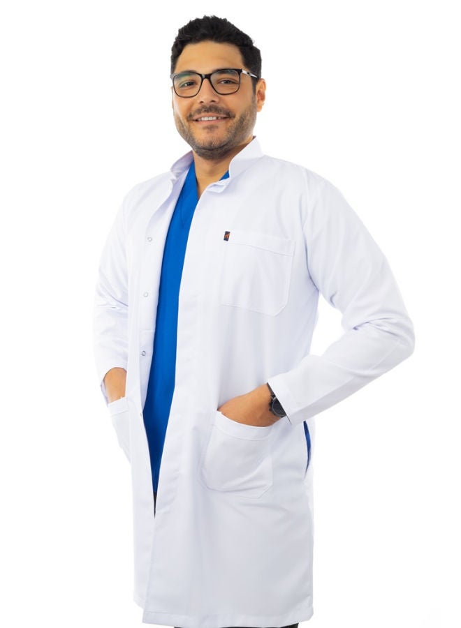 APEX معطف طبي ملكي للرجال  - Image 4