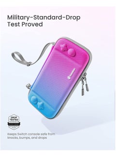 Tomtoc Tomtoc A05 Case Slim for Carrying Accessories Protective Sleeve with 10 Game Cartridges Galaxy  - Image 3