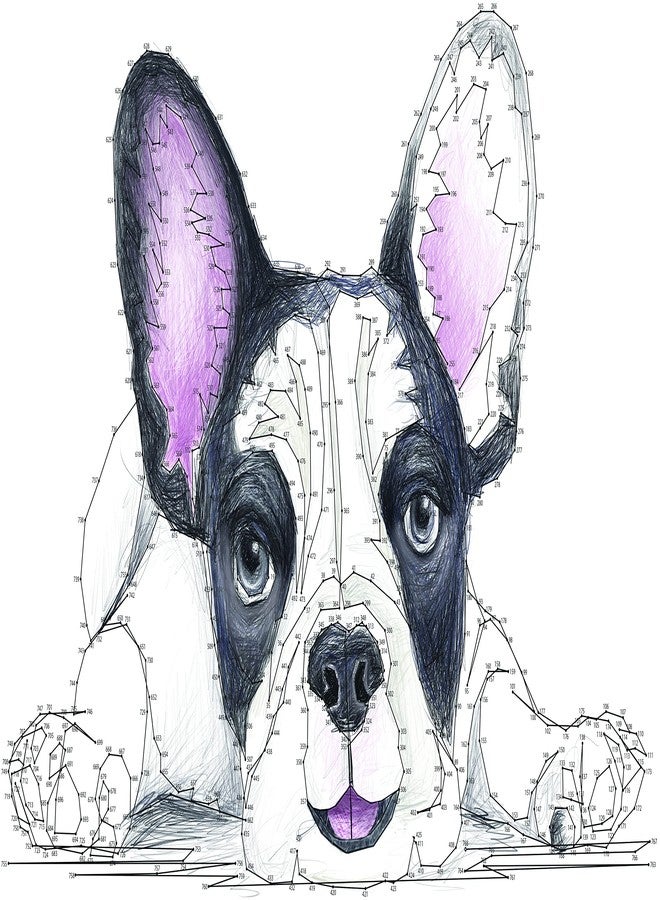 MindWare World of Dots: Dogs Puzzle Coloring Book - Image 4