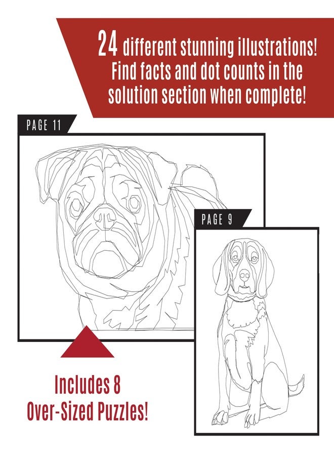 MindWare World of Dots: Dogs Puzzle Coloring Book - Image 5