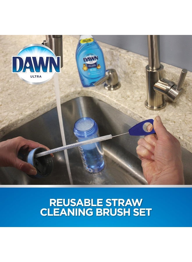 Dawn Straw Cleaning Brush for Reusable Straws, 4 pack - Image 2