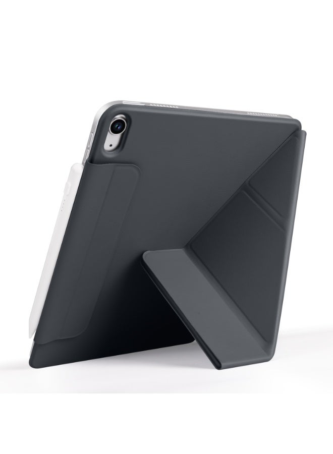 magnatic Case Compatible with iPad Air 13 inch (2024) M2, [Built-in Pencil Holder] Shockproof Cover, Auto Wake/Sleep, (Black) - Image 3