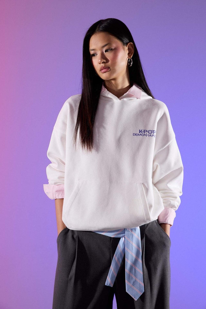 DeFacto Kpop - Demon Hunters Oversize Hoodie - Image 1