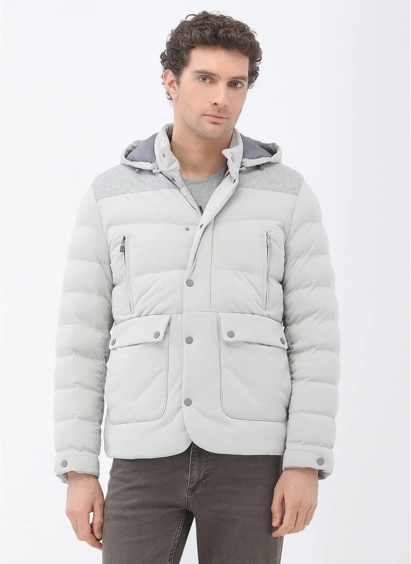 Kip Light Gray Regular Fit Sports Jacket