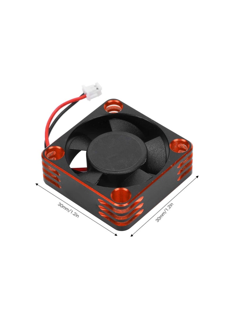 Beauenty RC Cooling Fan Electric Motor Cooling Fan 30x30mm 28000RPM 5u20118V Fit for 1/10 1/12 1/8 RC Car - Image 1