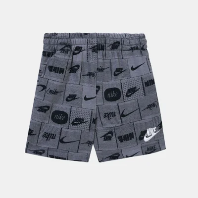 نايكي Kids' Sportswear Club Allover Shorts (Younger Kids)
