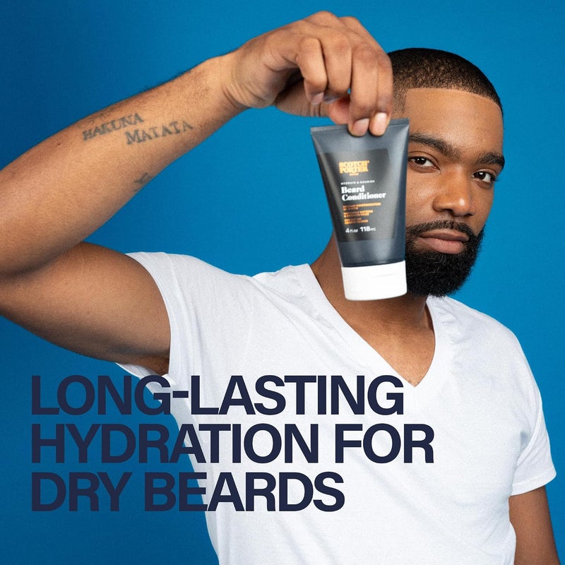 scotch porter Hydrate & Nourish Beard Conditioner LongLasting Moisture Helps Strengthen Reduce Frizz & Promote Healthy Hair Growth for Dull Dry Coarse Beards Original Scent 71 oz Bottle - Image 1