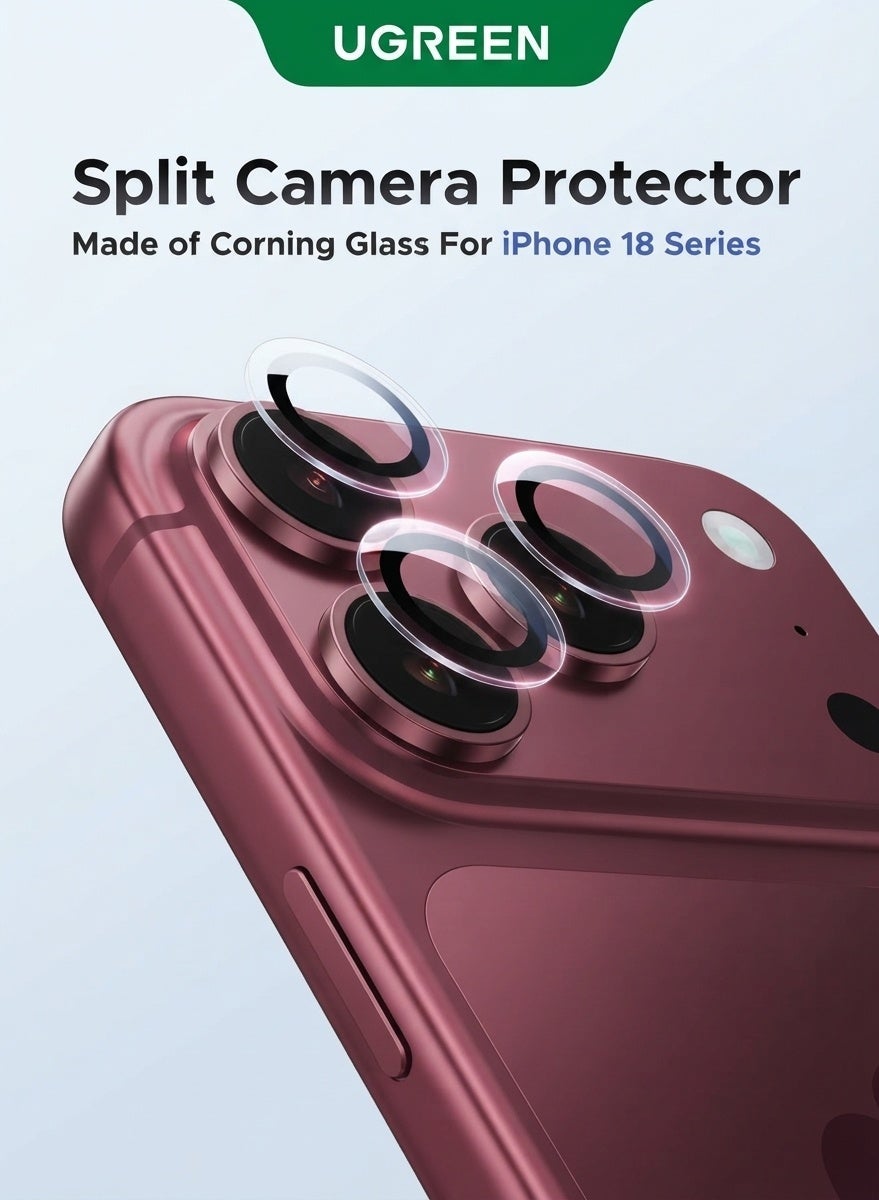 ugreen Ugreen iPhone 18 Pro Camera Lens Protector temperedglass N70409299V
