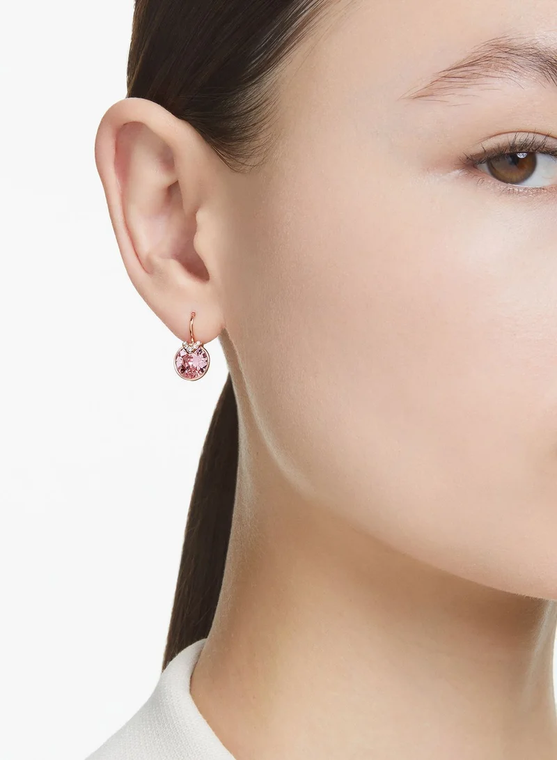 SWAROVSKI Bella Rose-Gold Tone Plated Drop Earrings