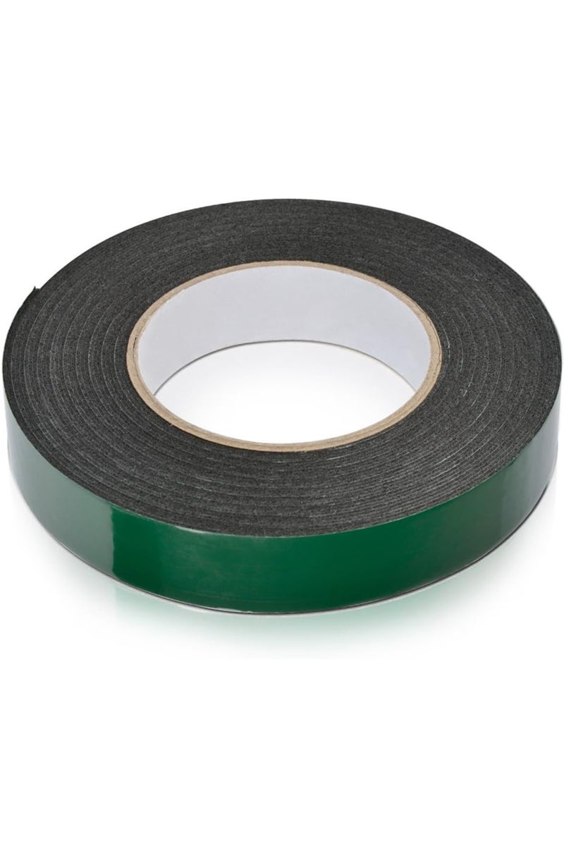 إيروريكس شريط لاصق مزدوج الجوانب من الفوم، بعرض 6-50 سم، وطول 25 مم، مصنوع من إسفنج البولي إيثيلين الأسود، بطول 10 أمتار، فائق القوة، ذاتي اللصق، مقاوم للماء. - Image 4