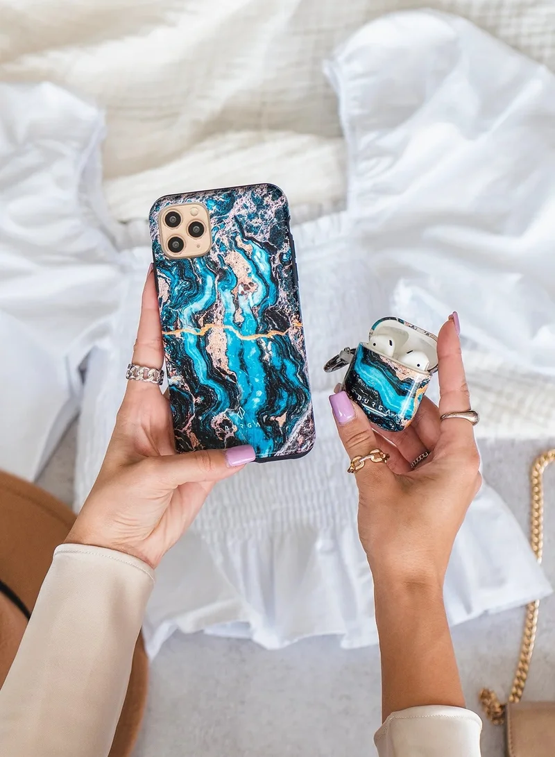 بورجا غطاء Burga الصلب لسماعات AirPods متوافق مع علبة شحن Apple AirPods Pro إصدار 2019