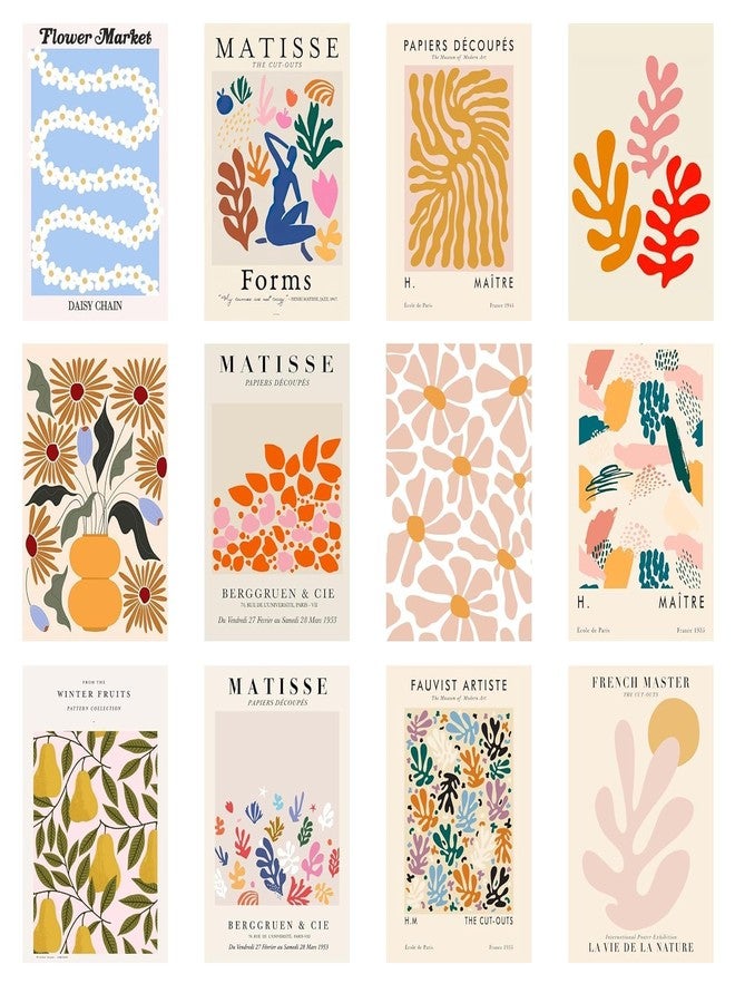 Pack of 30 Paper Abstract Wall Collage Kit Posters - 4 x 6 Inches Posters for Wall Decoration - Wall Art For Bedroom, Office, Living room, Dorm room - Image 3