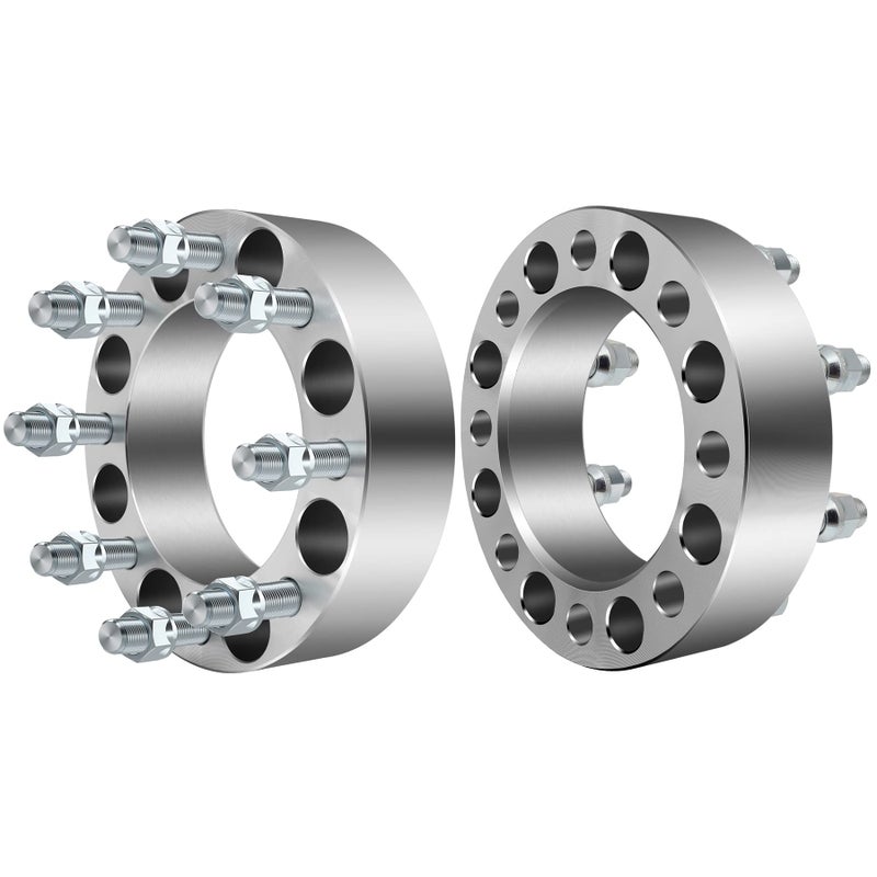 OCPTY 2PCS 8x65 to 8x65 Wheel Spacers 2 Wheel Adapters 14x15 Studs 12615mm Center fit for 200820112013 for Chevrolet for Avalanche 200220032005 for Chevrolet for Avalanche 1500