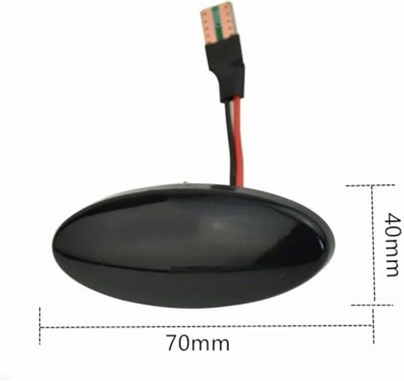 Wivplex Dynamic Turn Signal Repeater Lamp for Opel Vectra B MK1 - Image 2