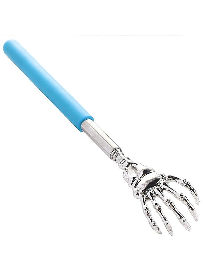 Geustos 4 back scrapers, portable expandable rear scraper 17.5 inch long telescope massage tool, eliminating back itching in male children - 4 different colors  - Image 3