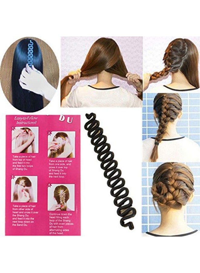 SUPER MARCHE Supermarche Accessories Hair Styling Braid Tool, Set of 5 (Pack of 2 set) - Image 2