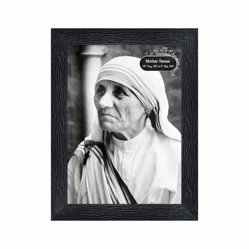 pnf Mother Teresa Wood Photo Frames with Acrylic Sheet (Glass)(photoframe,Multicolour,6x8inch)-19776 - Image 5