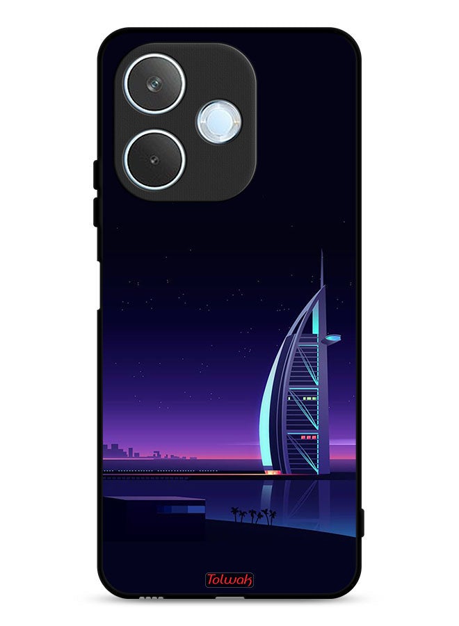 Tolwak Oppo A5 Pro Protective Case Cover Burj Arab Digital Art - Image 1
