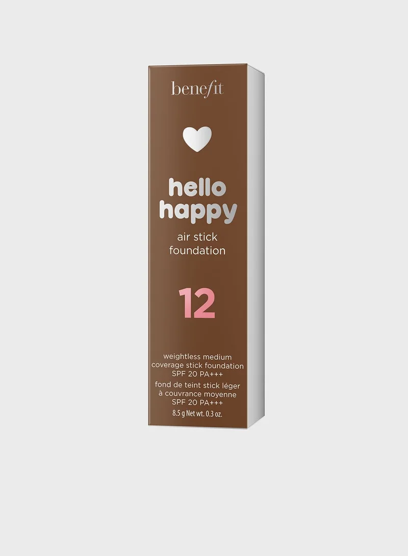 Benefit Cosmetics Hello Happy Air Stick Foundation 12