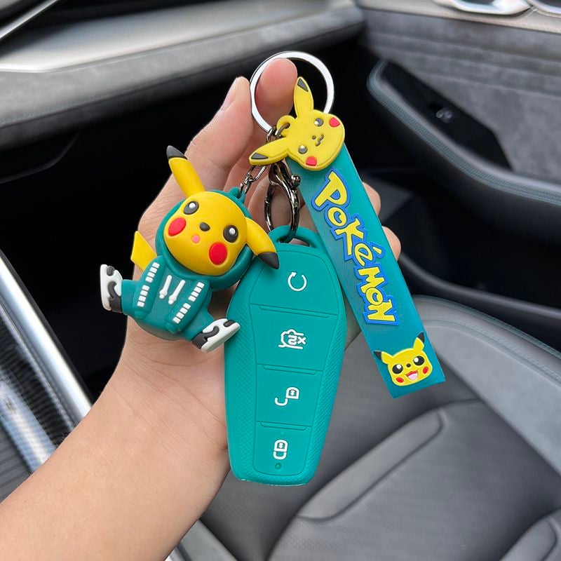BYD Silicone Key Cover for BYD Seagull/Dolphin/Seal/Song L/ Yuan PLUS - 2024 Model - Image 1