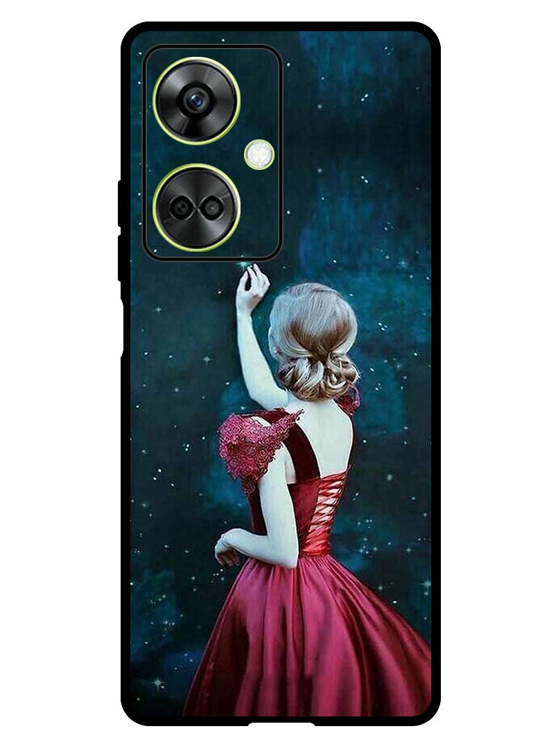 Theodor Protective Case Anti Scratch Shock Proof Bumper Cover For OnePlus Nord CE 3 Girl Touching Star - Image 1