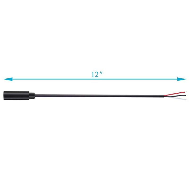 Fancasee فانكاسي 2 حزمة بديل موصل جاك أنثوي 3.5 مم إلى سلك عاري مفتوح نهاية TRS 3 قطب ستيريو 1/8" 3.5 مم - Image 4