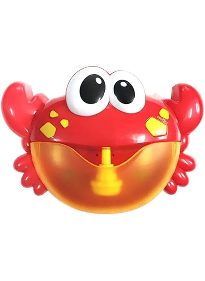Decdeal - Funny Bath Bubble Maker Children Automated Spout Crab Bath Toy Cute Bubble Making Machine Educational Water Toys For Boys And Girls - Image 1