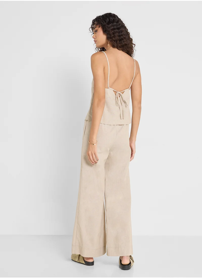 Ginger Cami Tank Top & Relaxed Fit Pant Coord Set