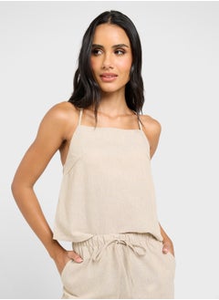 Ginger Cami Tank Top & Relaxed Fit Pant Coord Set  - Image 3