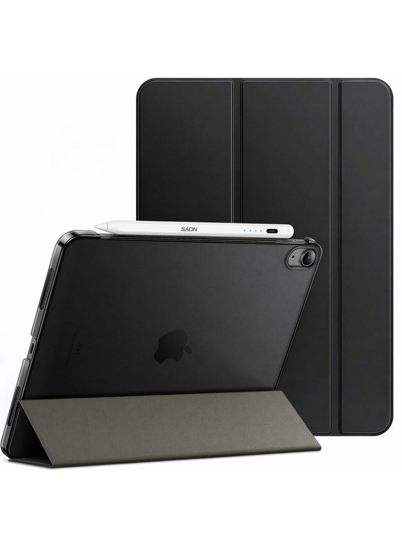 SADN iPad Air Bundle – Magnetic Stylus Pen + Slim Smart Case for iPad Air 11-Inch M4/M3/M2 (2026/2025/2024), iPad Air 5/4 10.9-Inch (2022/2020), Hard Back Stand Cover - Image 1