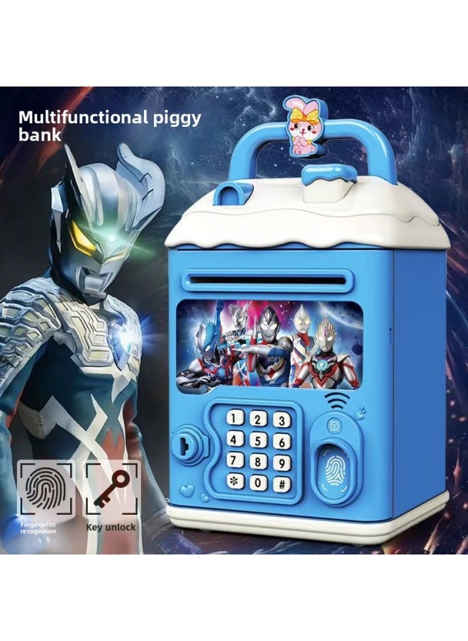 Generic - Children's Girls Kulomi Piggy Bank Can Be Accessed Only In And Out Of Boys Savings Password Box Postage-Color:Lamb [key Unlocking⭐Password Fingerprint⭐Manual Door Opening] Fast Charging Model - Image 1