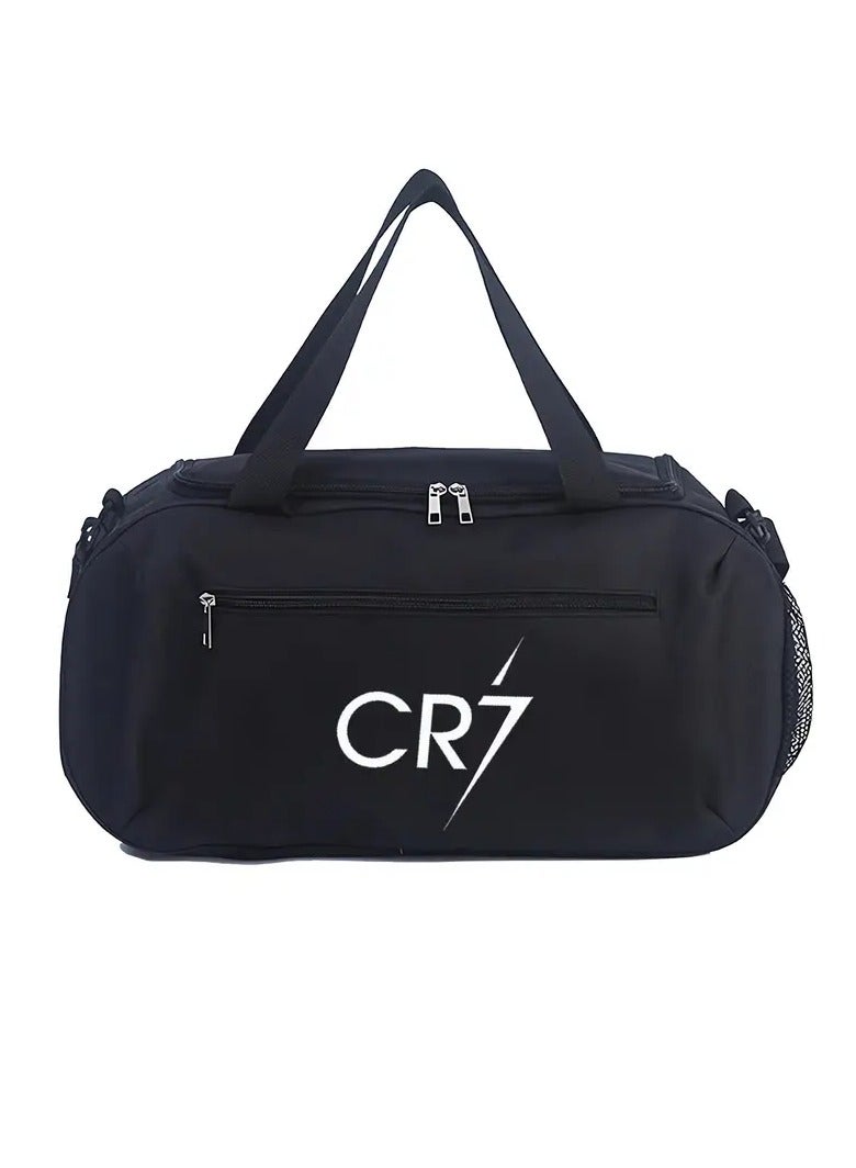 CR7 Sports Duffel Bag, Large-Capacity Oxford Travel Bag with Double Handles, Adjustable Shoulder Strap - Image 1