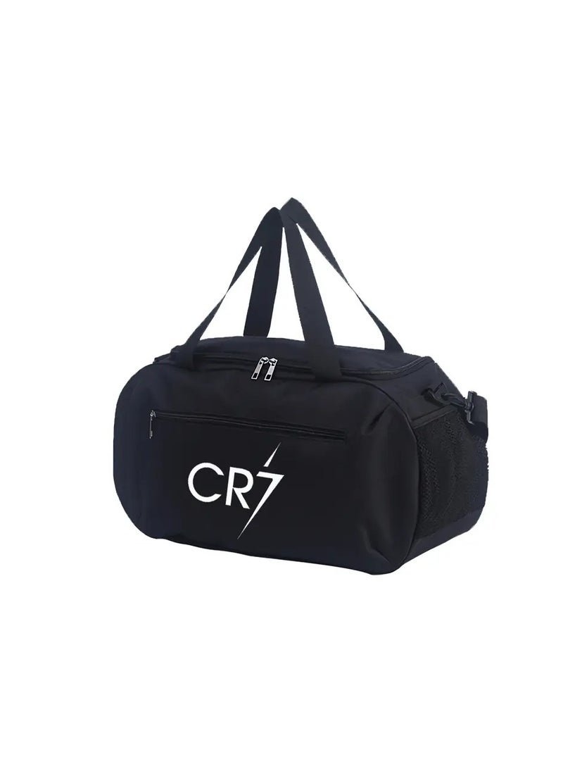 CR7 Sports Duffel Bag, Large-Capacity Oxford Travel Bag with Double Handles, Adjustable Shoulder Strap - Image 2