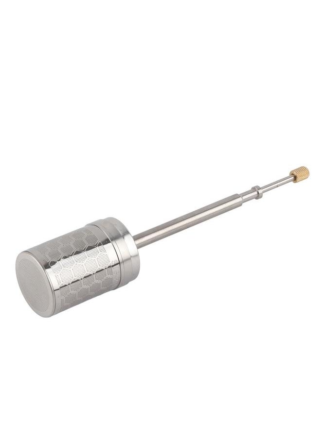 Thoraya - Coffee Filter Manual Press Stainless Steel Coffee Stainer Anti Stick Reusable Tea Filter Strainer for Restaurant Kitchen Bar - Image 1