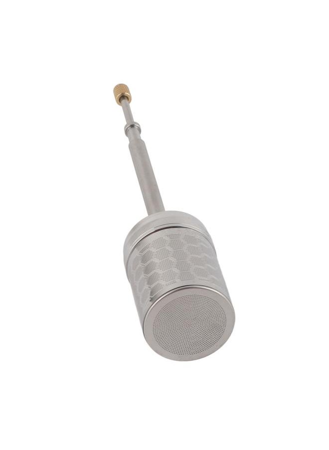 Thoraya - Coffee Filter Manual Press Stainless Steel Coffee Stainer Anti Stick Reusable Tea Filter Strainer for Restaurant Kitchen Bar - Image 1