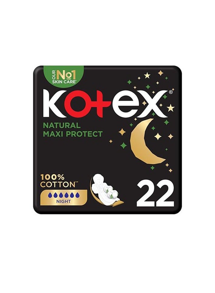 كوتكس ماكسي ثيك ناتشورال نايت 22 قطعة (Kc441)