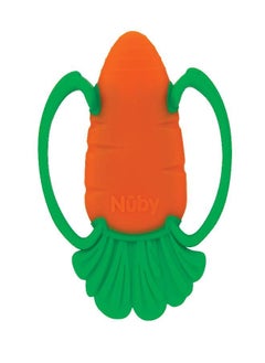 Nuby Nuby Veggie Teether for Teething Relief - Soft BPA-Free Baby Teething Toy - 3+ Months - Carrot  - Image 5