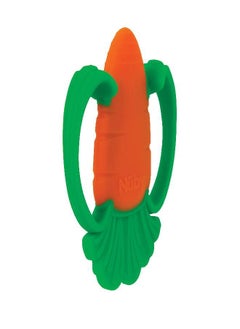 Nuby Nuby Veggie Teether for Teething Relief - Soft BPA-Free Baby Teething Toy - 3+ Months - Carrot  - Image 2