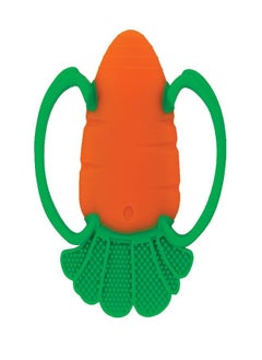 Nuby Nuby Veggie Teether for Teething Relief - Soft BPA-Free Baby Teething Toy - 3+ Months - Carrot  - Image 3
