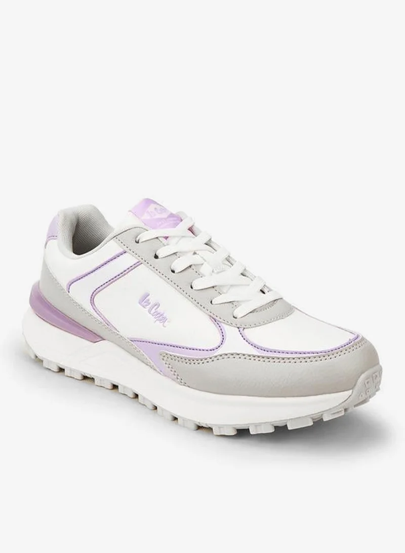 Lee Cooper Women's Panelled Lace-Up Sneakers