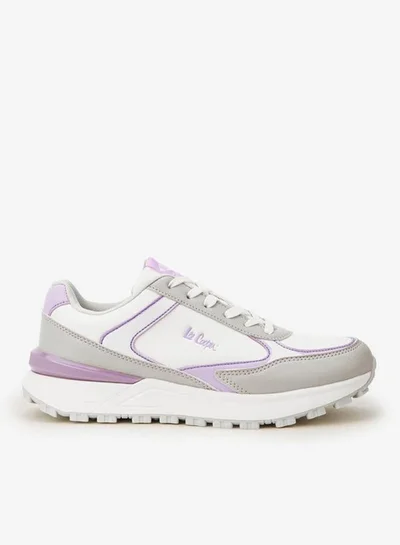 Lee Cooper Women's Panelled Lace-Up Sneakers