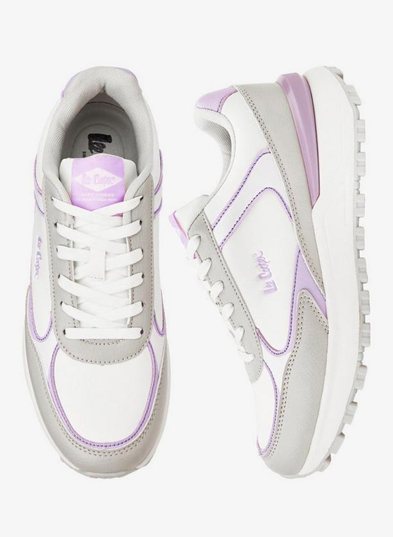 لي كوبر حذاء رياضي نسائي بأربطة مزين بالدانتيل - Image 2