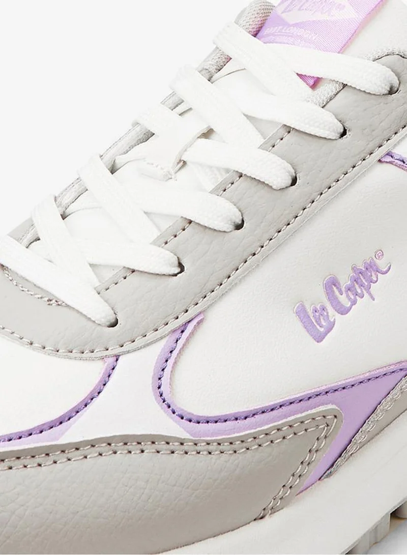 Lee Cooper Women's Panelled Lace-Up Sneakers