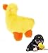 Glory To Dog TinyToy Plush Yellow Duck Very Small Unstuffed Dog Toy - Image 3