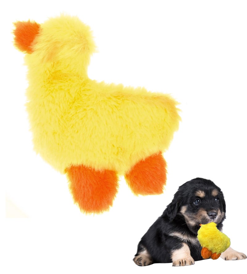 Glory To Dog TinyToy Plush Yellow Duck Very Small Unstuffed Dog Toy - Image 2