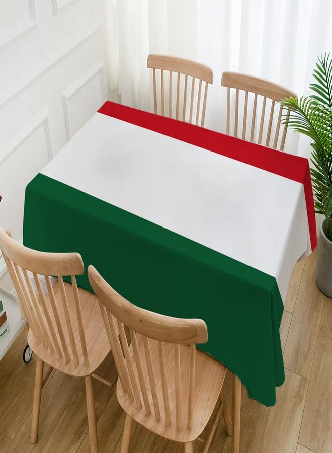 Hafangry Italian Tablecloth for Italian Themed Party Decoration Kitchen Dining Room Home Decor-60×84 inch - Image 2
