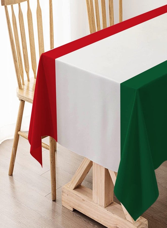 Hafangry Italian Tablecloth for Italian Themed Party Decoration Kitchen Dining Room Home Decor-60×84 inch - Image 5